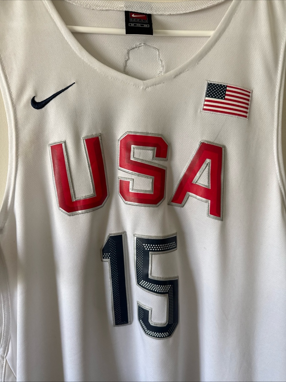 Men’s Nike Carmelo Anthony #15 Team USA 2016 Olympics Jersey Mens Sz 54 - RARE - Picture 2 of 6